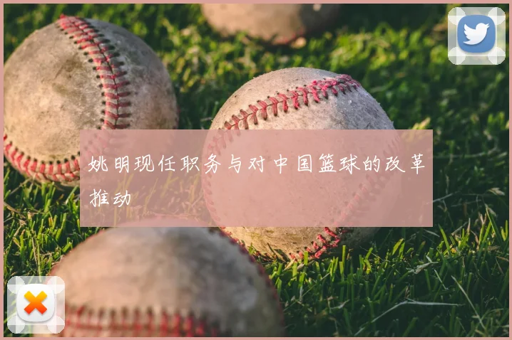 姚明现任职务与对中国篮球的改革推动