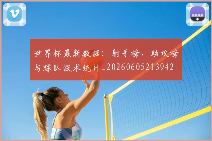 世界杯最新数据：射手榜、助攻榜与球队技术统计_20260605213942